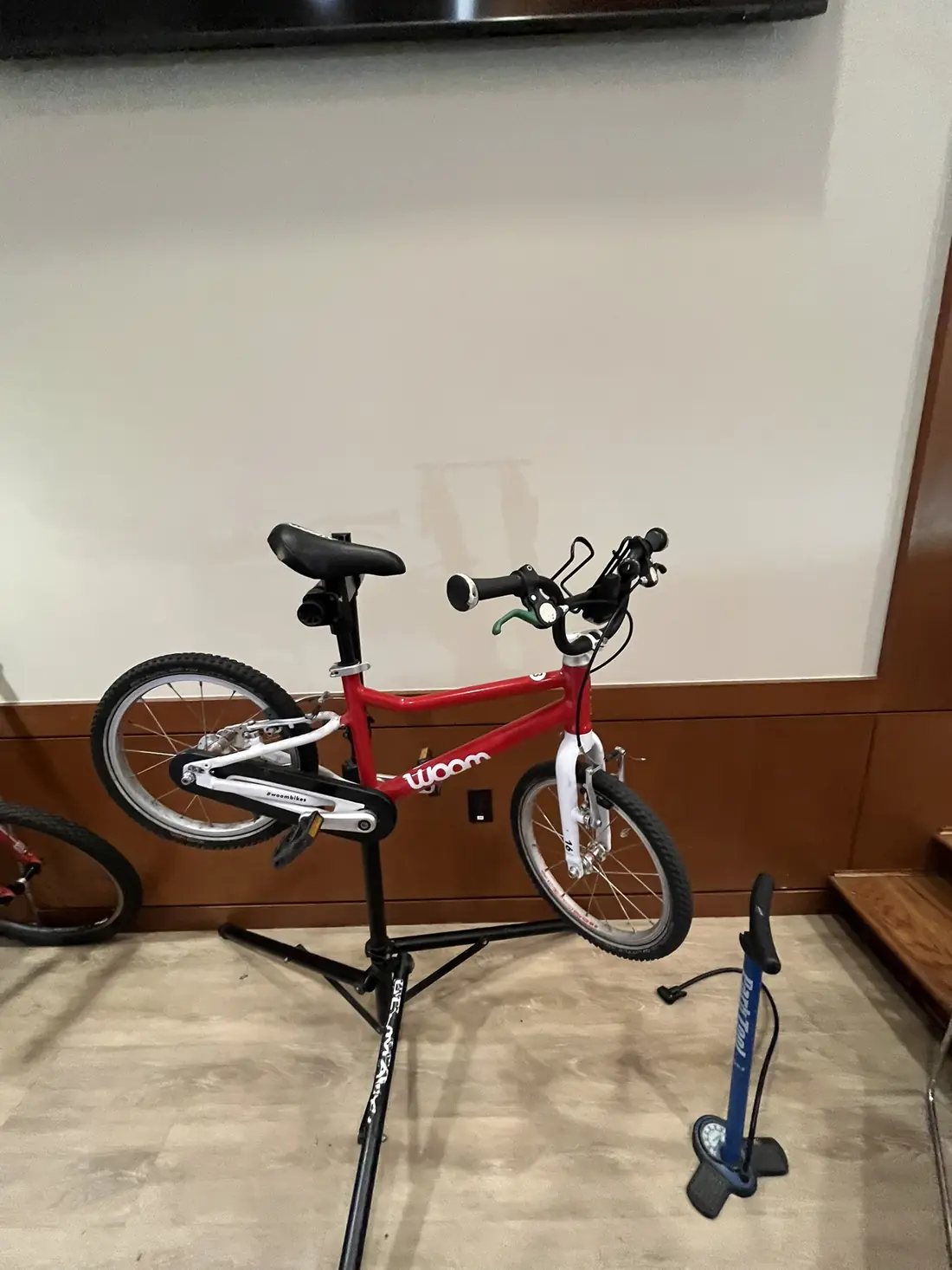 Blue adult trike service